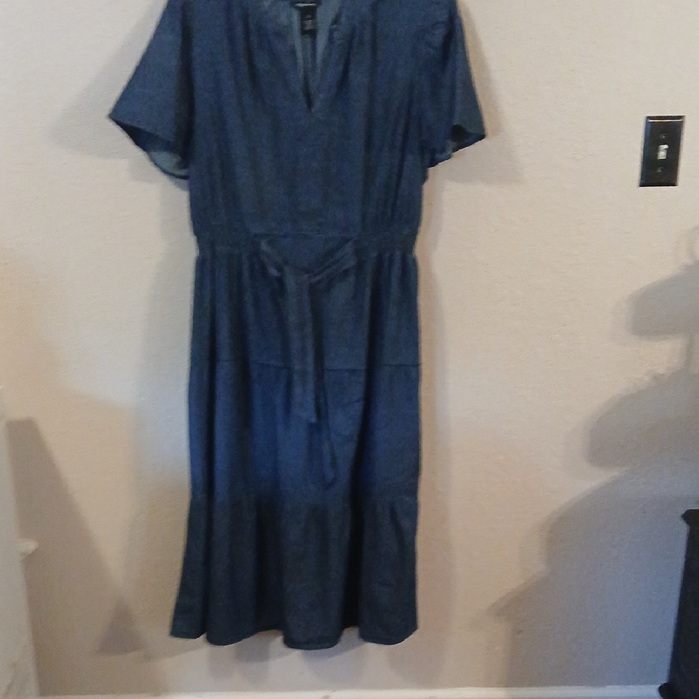 Blue Denim Dress